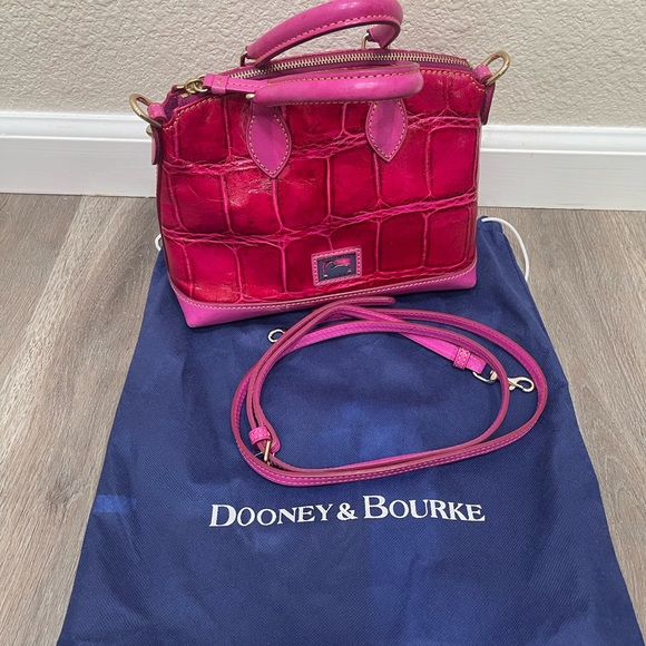 Dooney & Bourke Strawberry Crossbody Satchel - Picture 1 of 5